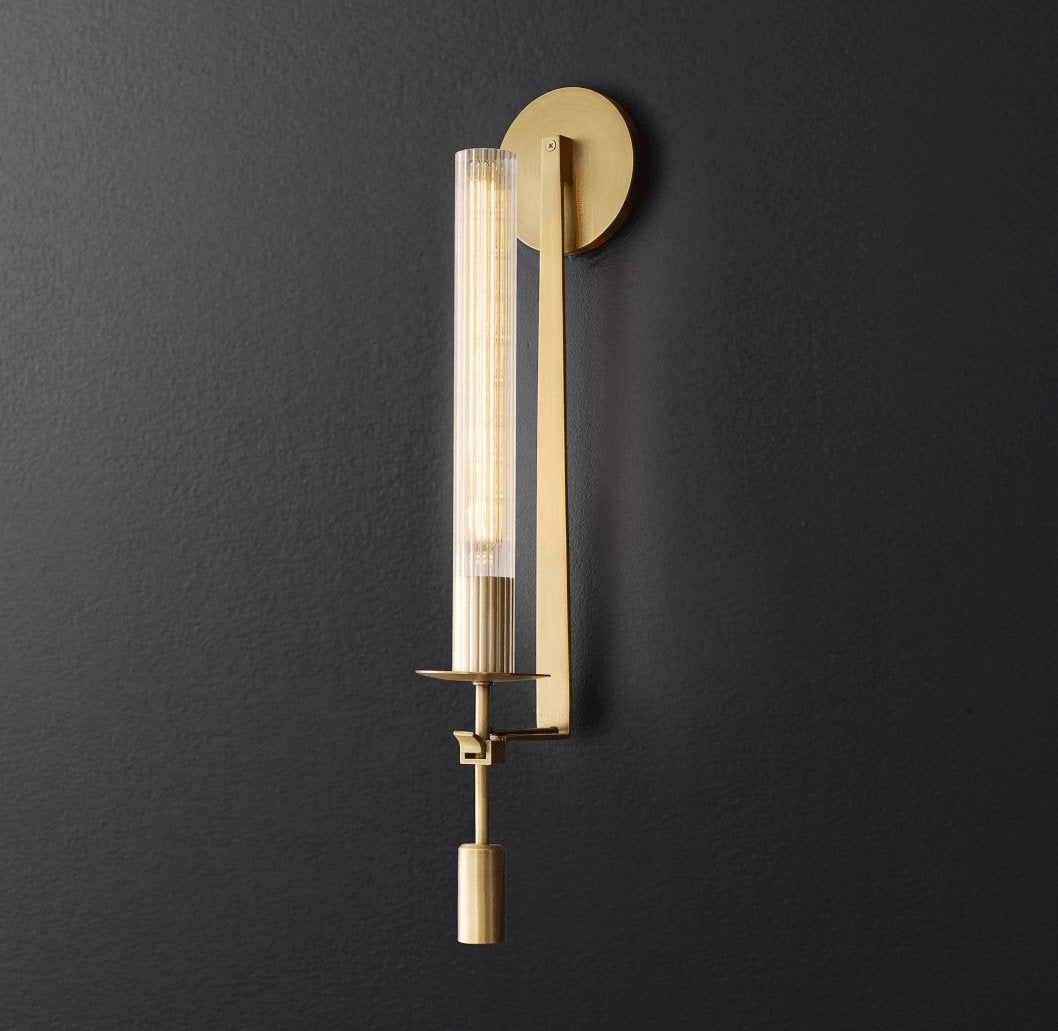 Cigunuk Indoor Wall Lamp Glass Farmhouse