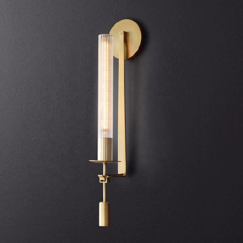Cigunuk Indoor Wall Lamp Glass Farmhouse