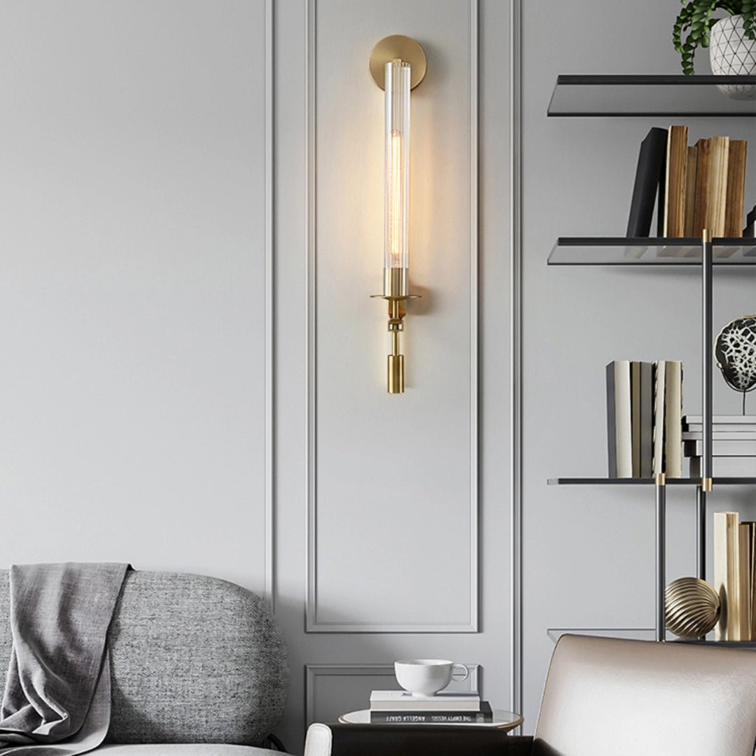 Cigunuk Indoor Wall Lamp Glass Farmhouse