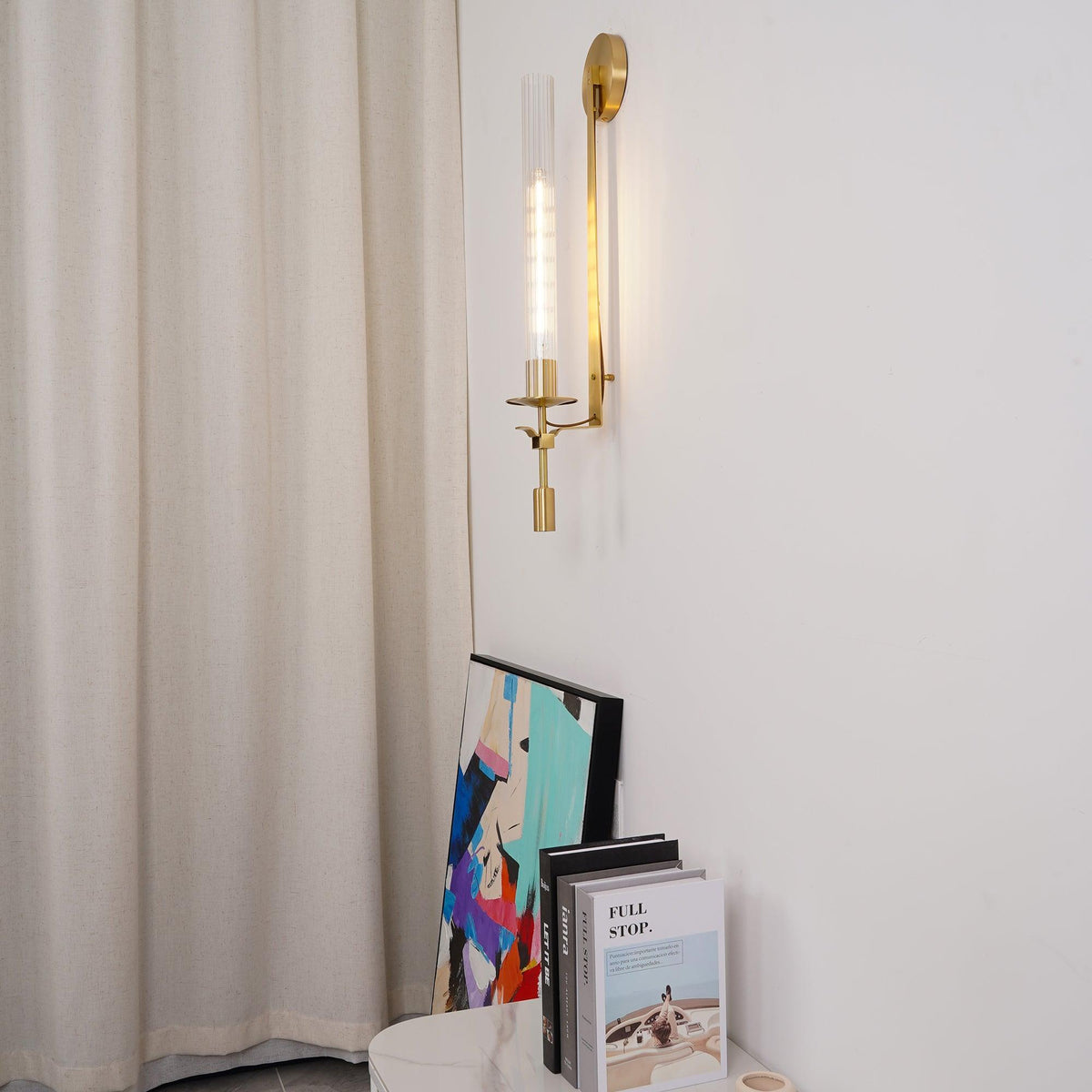 Cigunuk Indoor Wall Lamp Glass Farmhouse