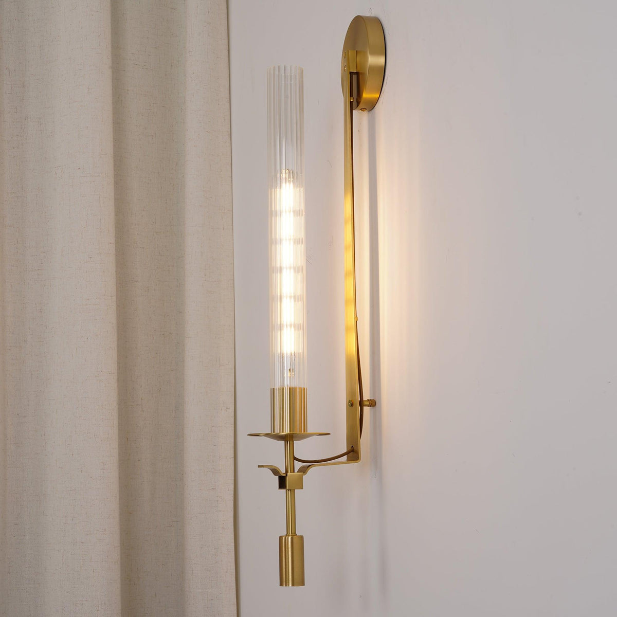 Cigunuk Indoor Wall Lamp Glass Farmhouse