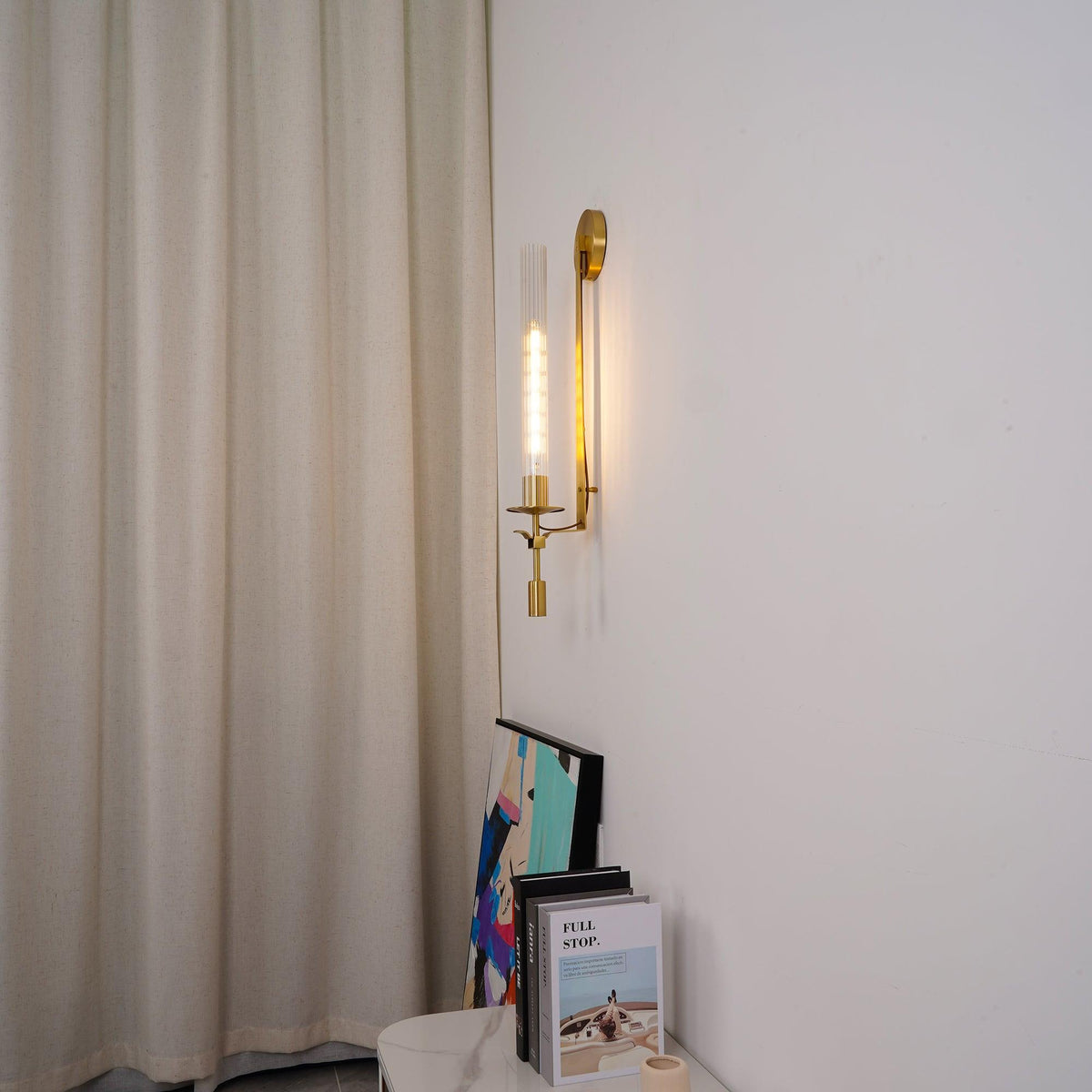 Cigunuk Indoor Wall Lamp Glass Farmhouse