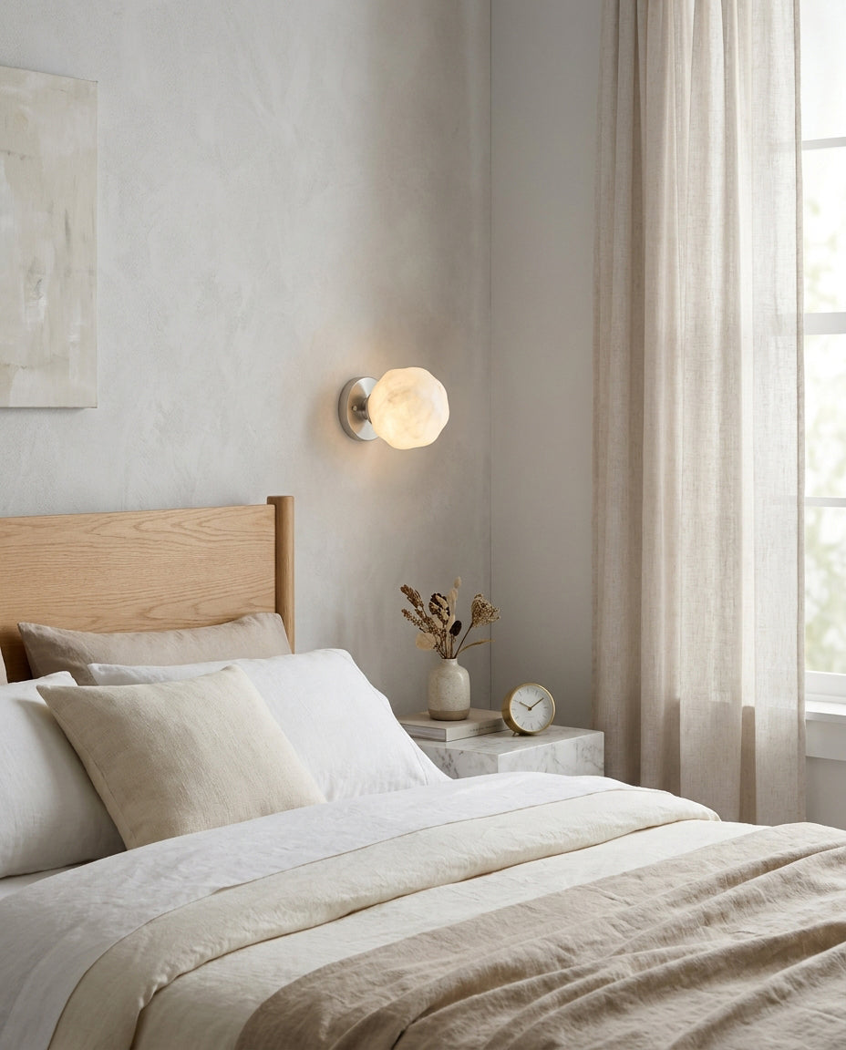 Norstone Alabaster Wall Sconce