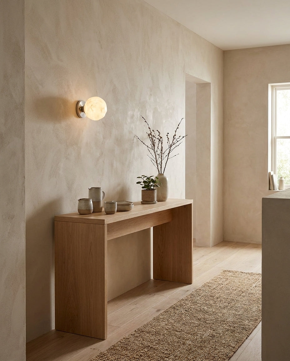 Norstone Alabaster Wall Sconce