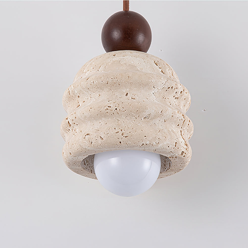 Tavinenne Travertine Ripple Pendant Light