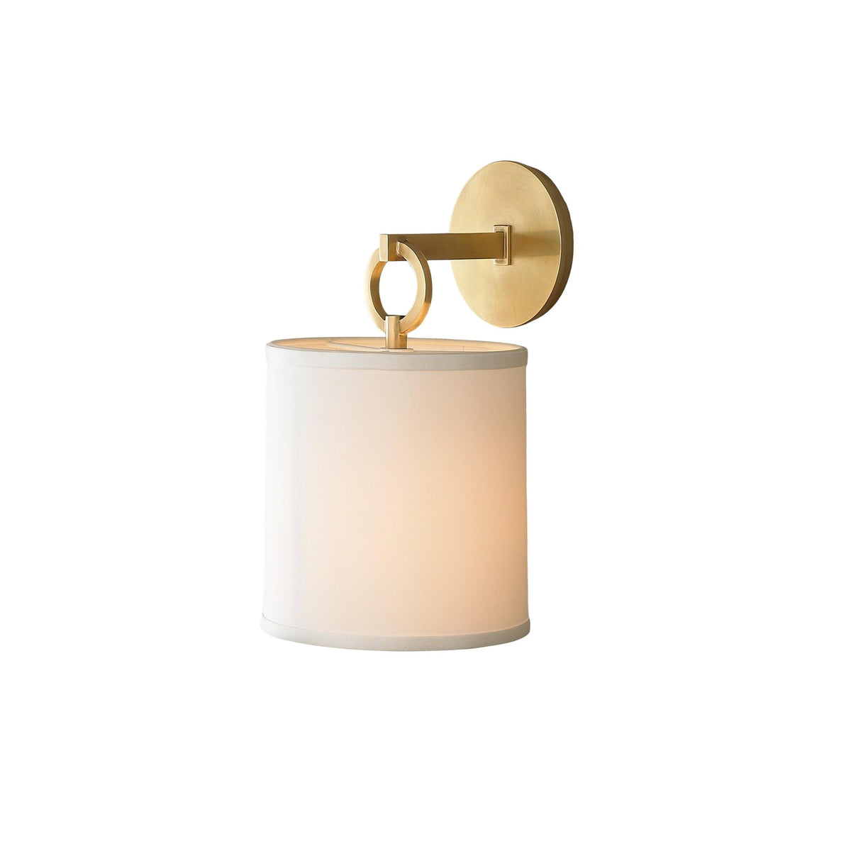 Sipovon Wall Lamp Farmhouse Fabric Cylindrical