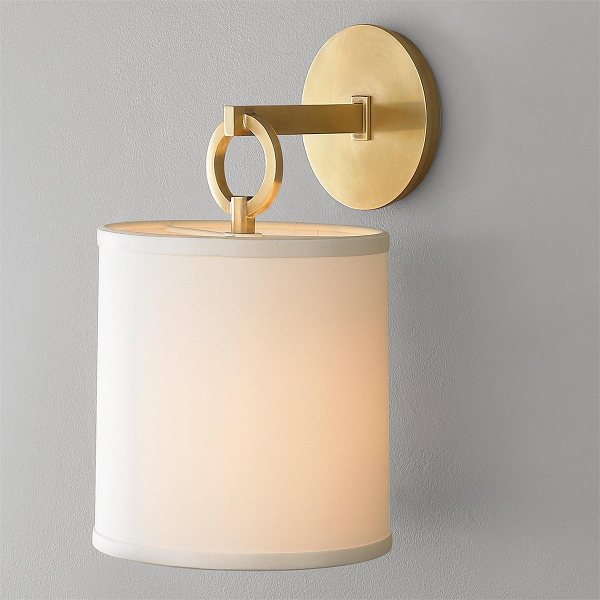 Sipovon Wall Lamp Farmhouse Fabric Cylindrical