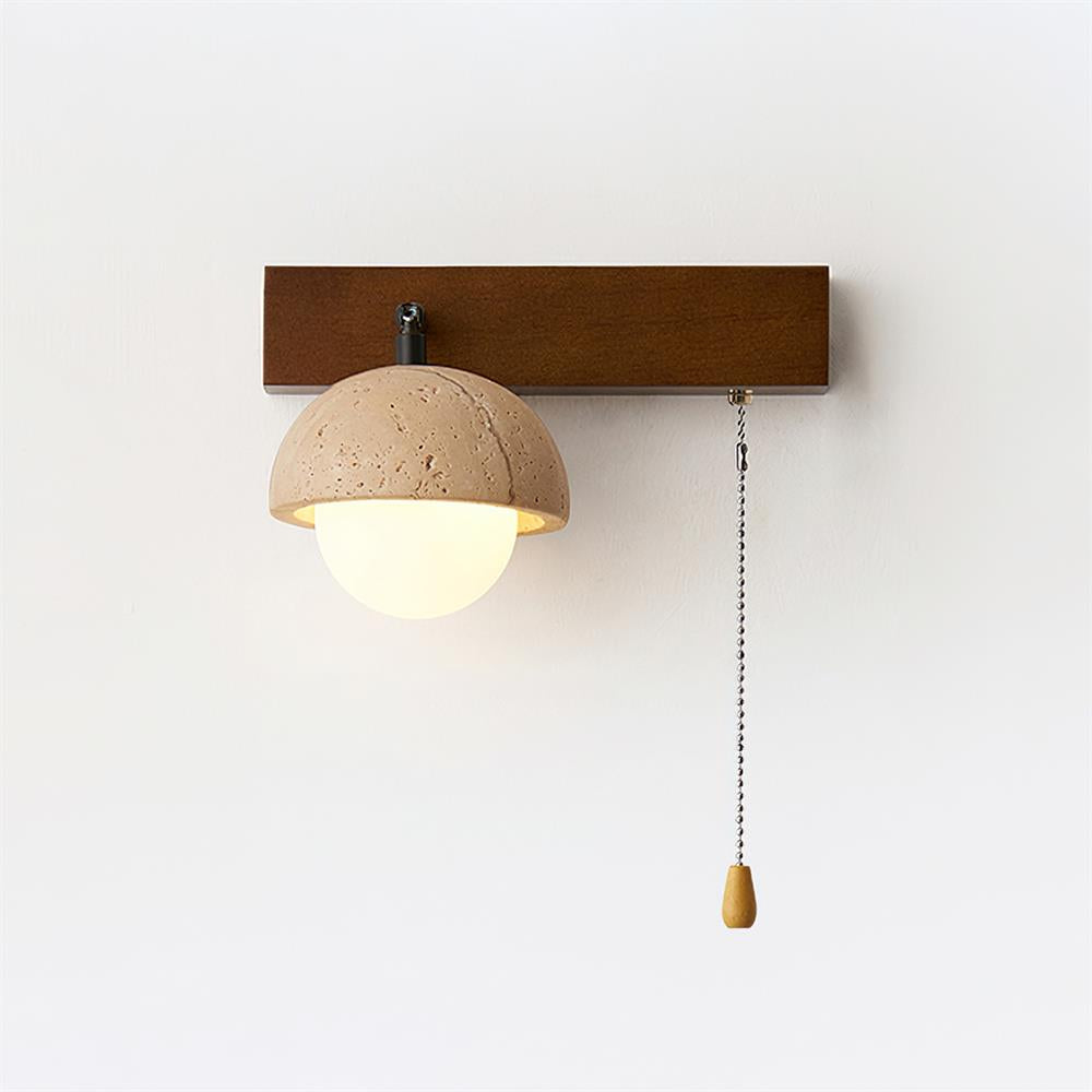 Valenelle Travertine Wall Lamp
