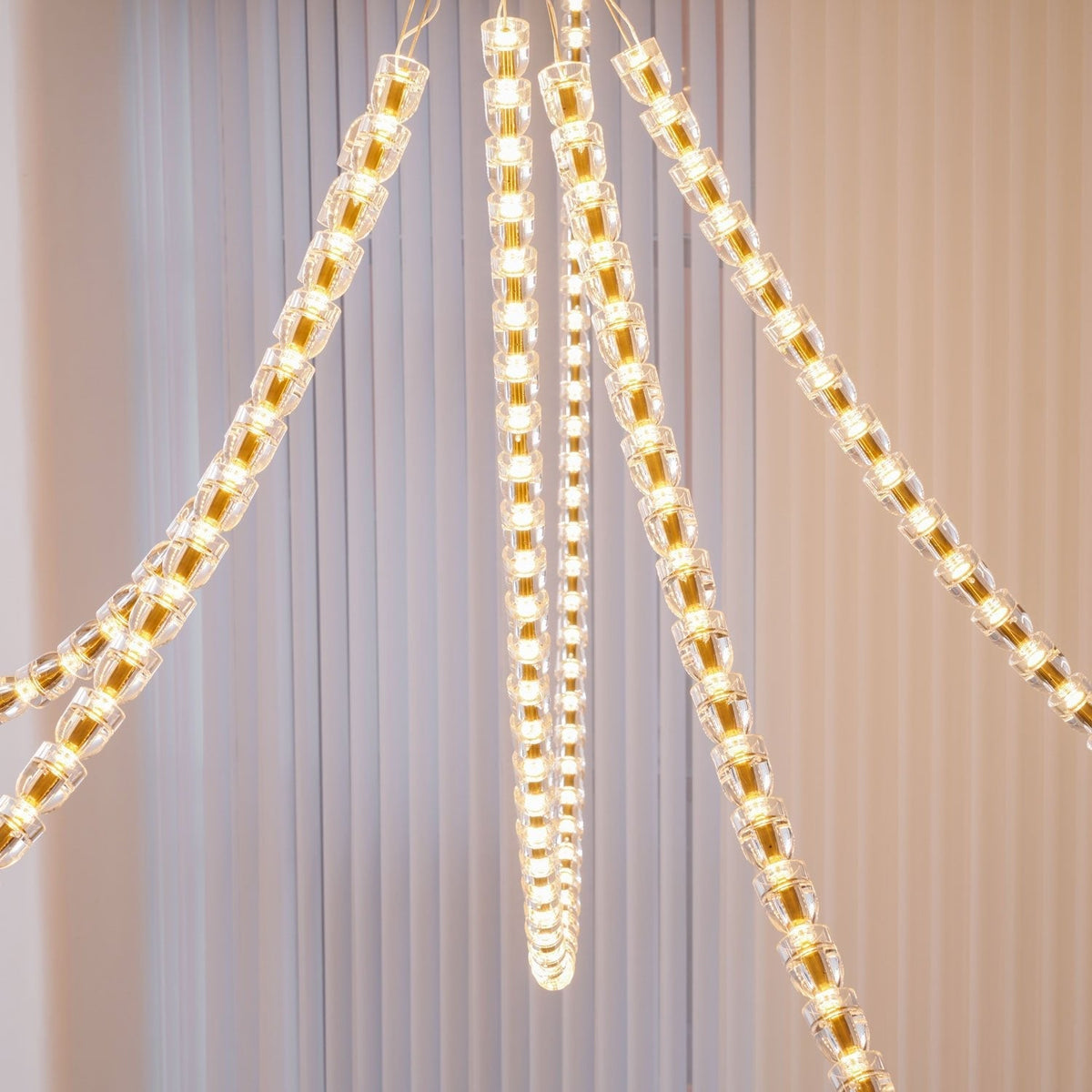 Nexus Gold  Crystal Chandelier