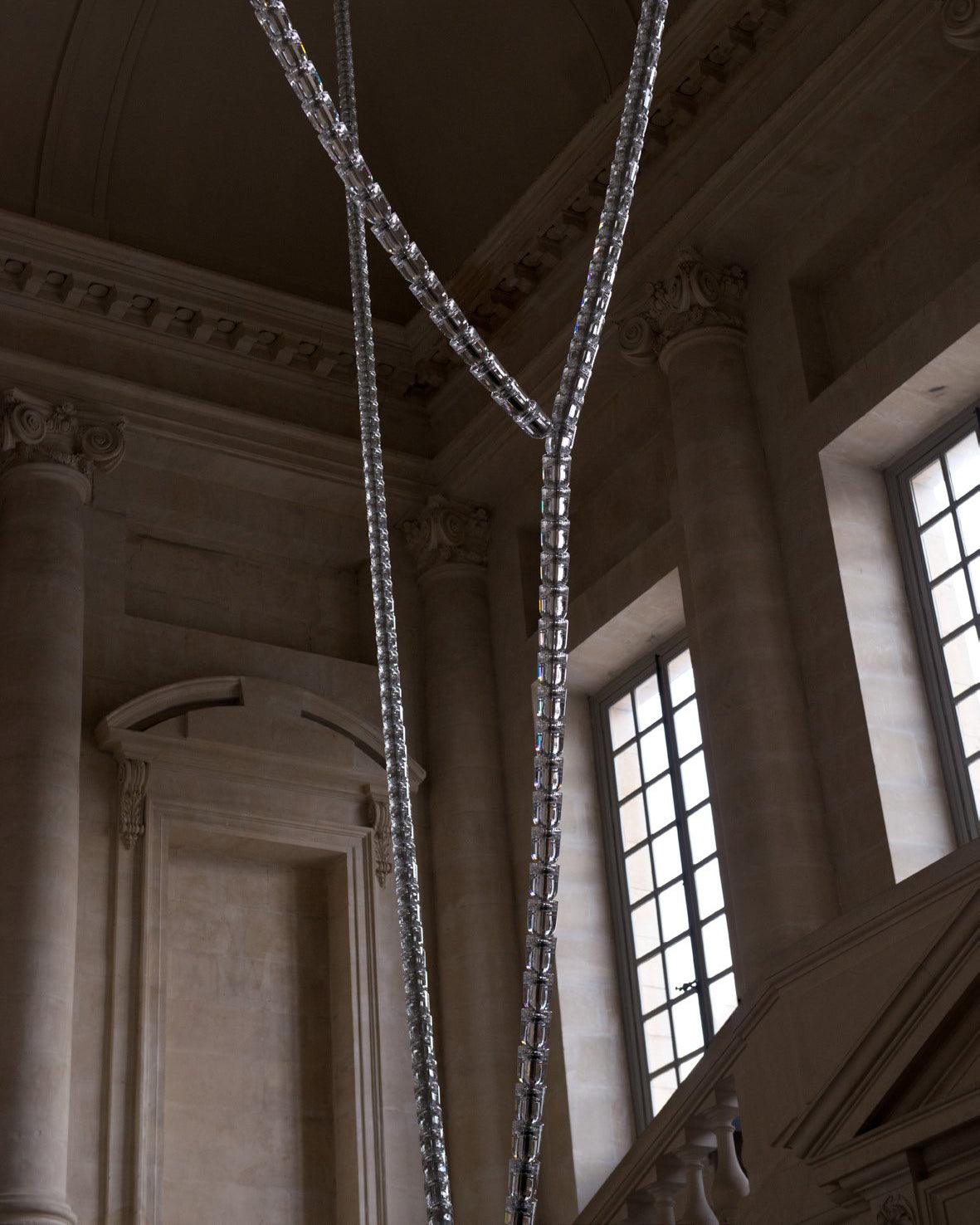 Nexus Gold  Crystal Chandelier