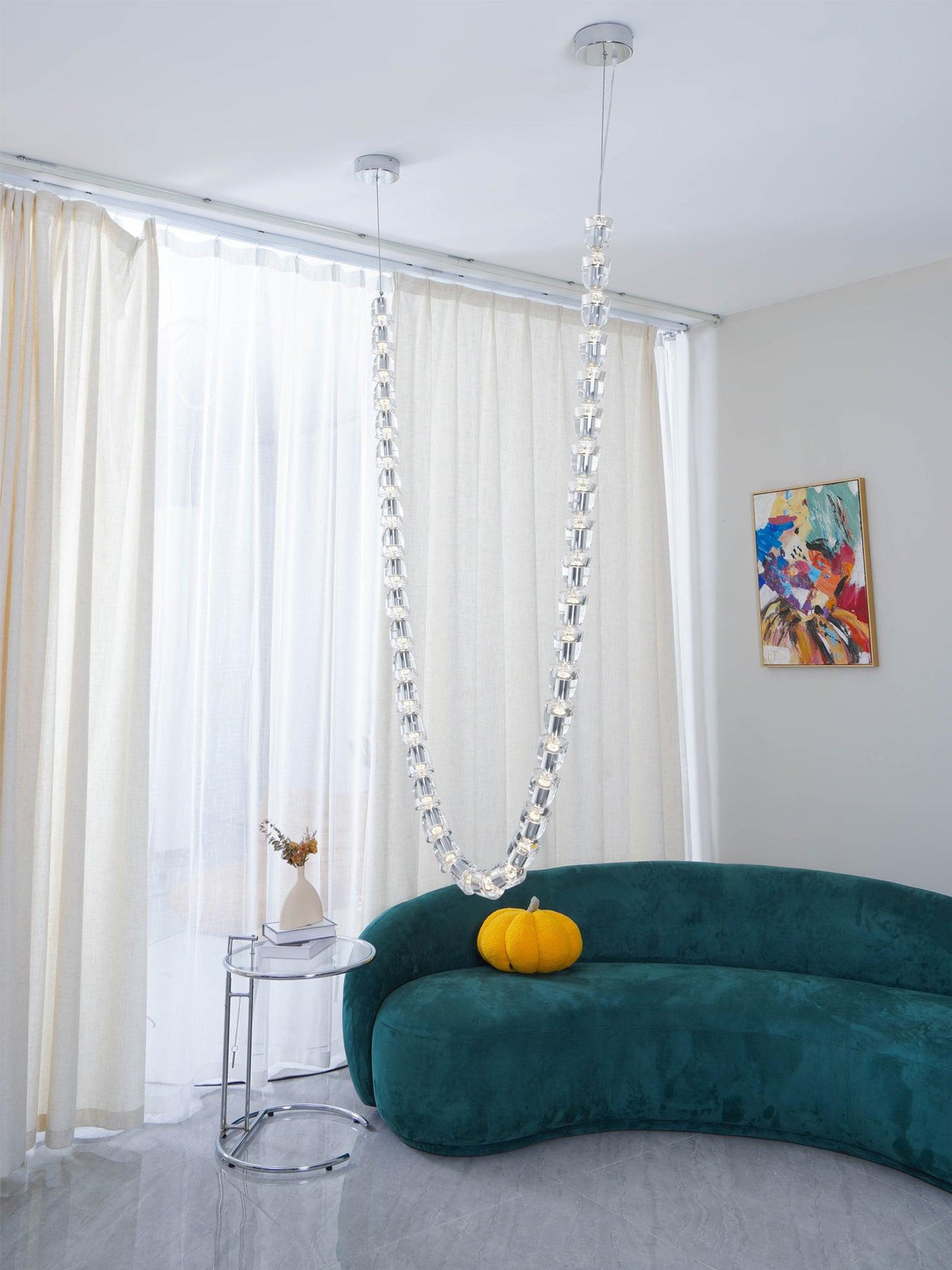 Nexus Gold  Crystal Chandelier