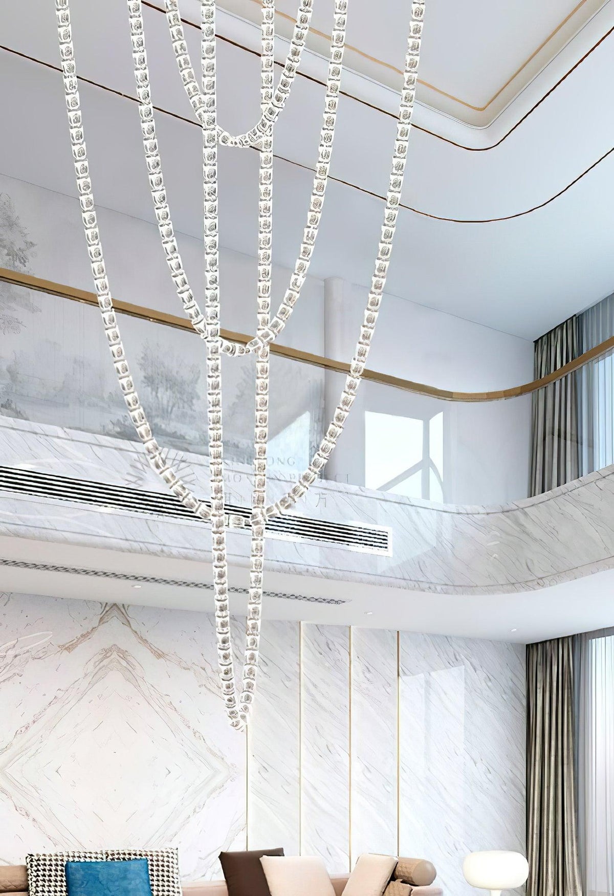 Zemirisra Modern Acrylic Chandelier
