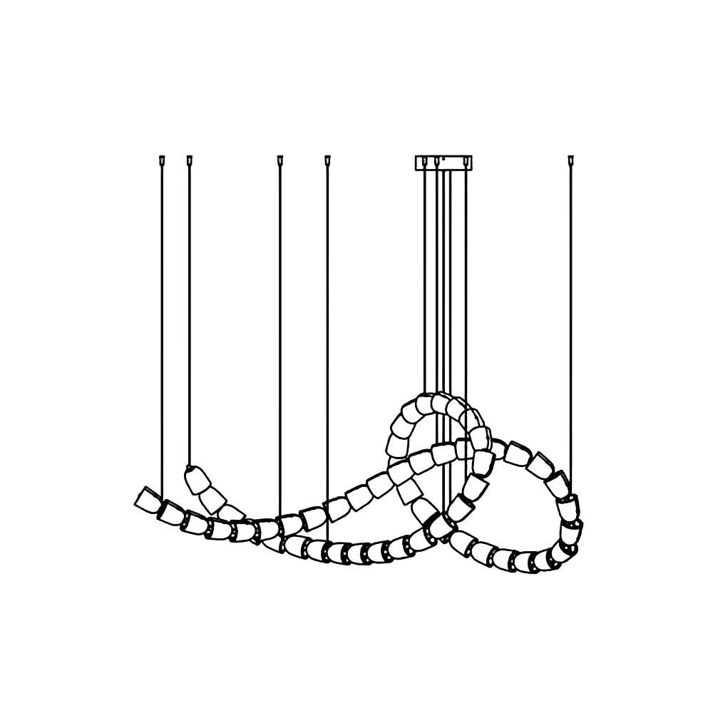 Aurvelis Modern LED Chandelier