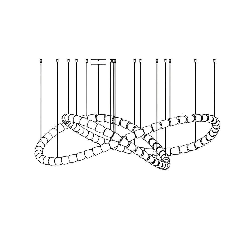 Nysilisra Luxe Crystal Pendant Light