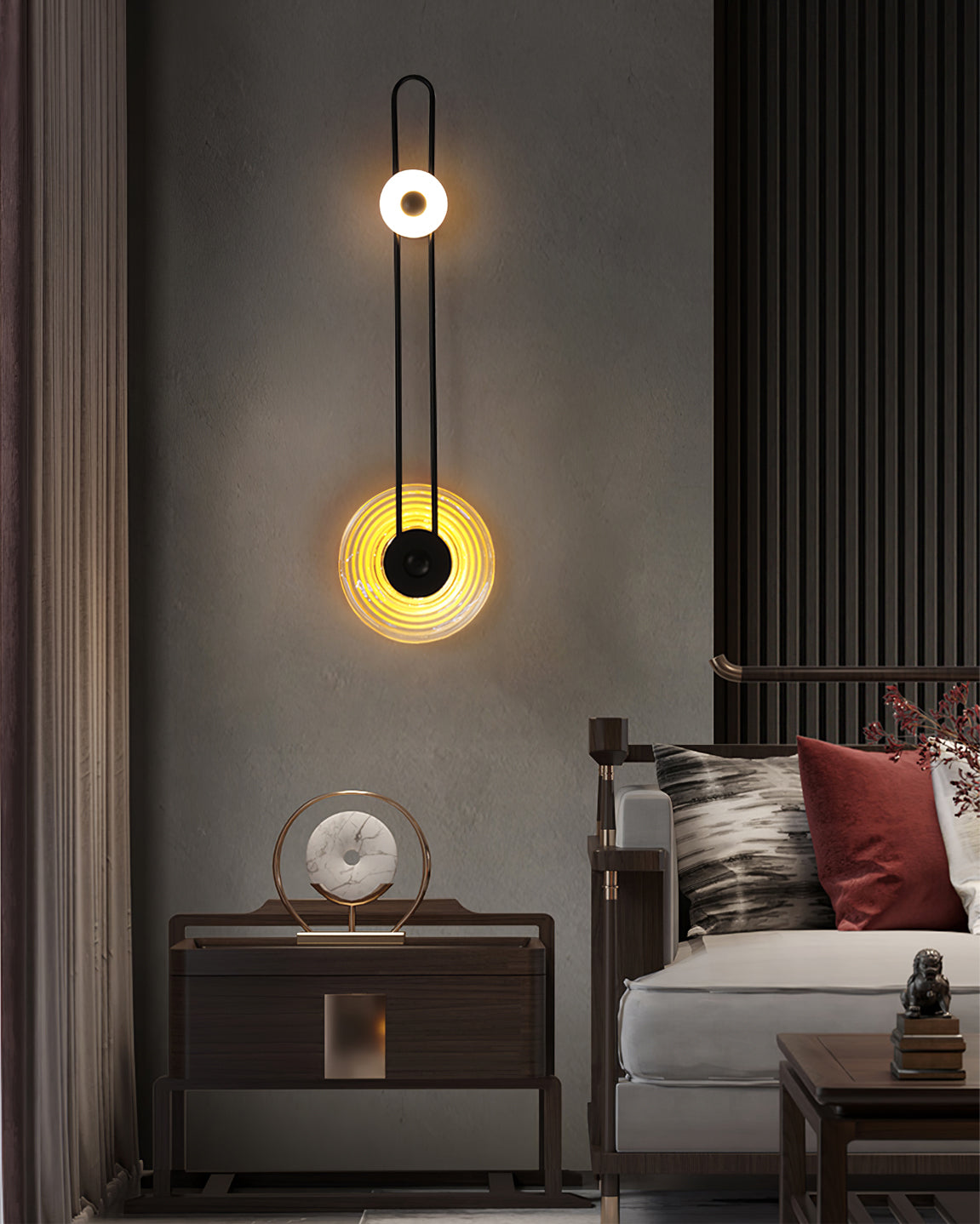 Eiroraria Wall Lamp Sculptural Geometry Alabaster