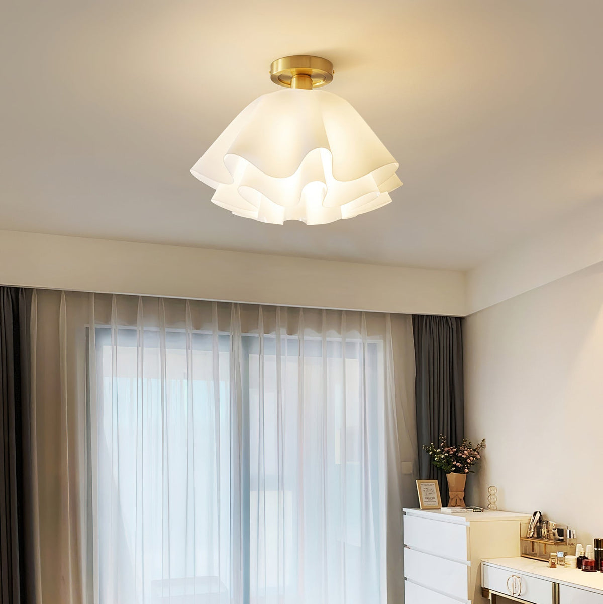 Mobolal Ceiling Light Flower-Shape