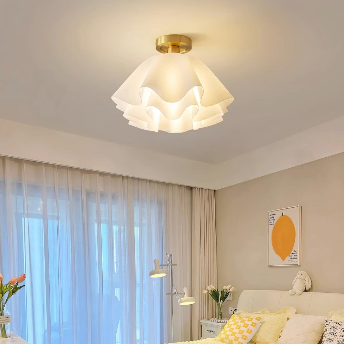 Mobolal Ceiling Light Flower-Shape