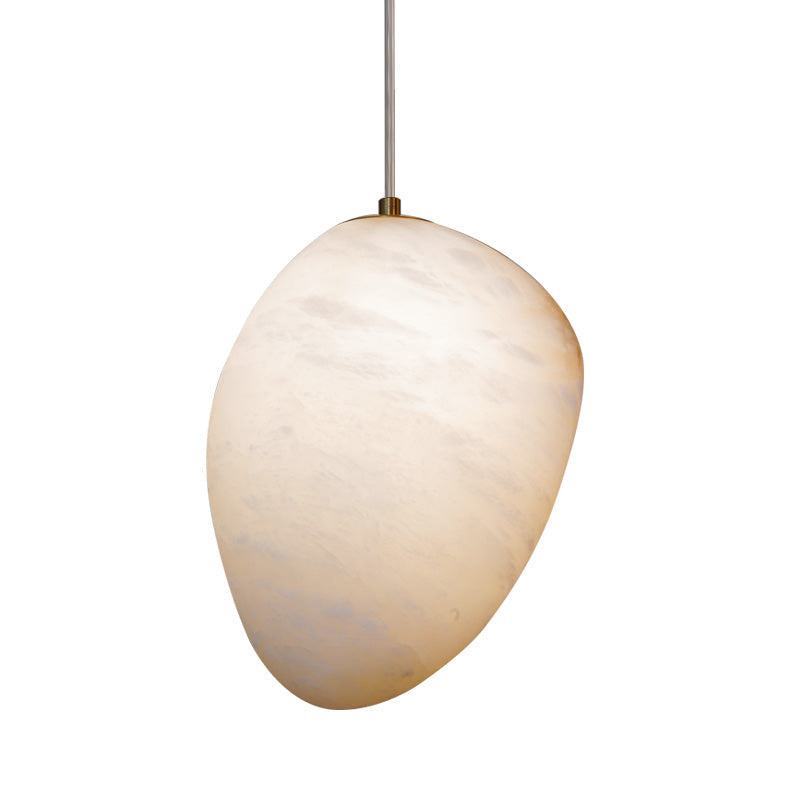 Ralen Pendant Lamp Alabaster Brass Sophistication