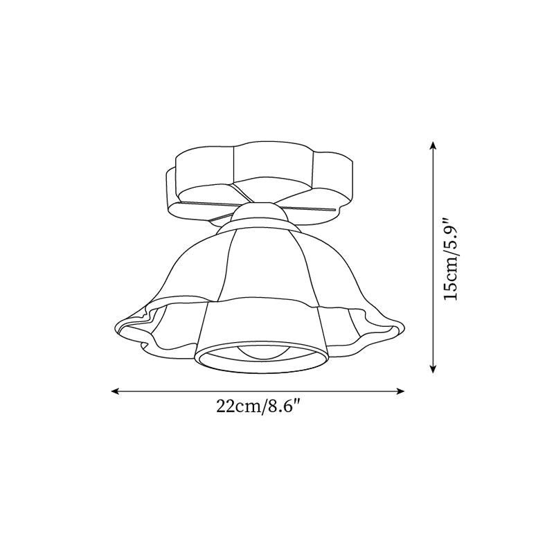 Coral Ceiling Light