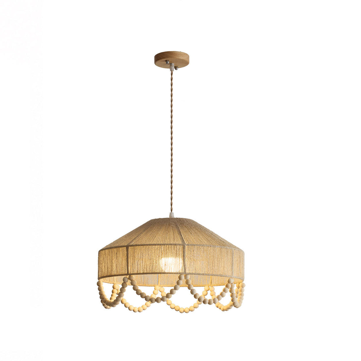 Southvale1 Hemp Rope Pendant Lamp