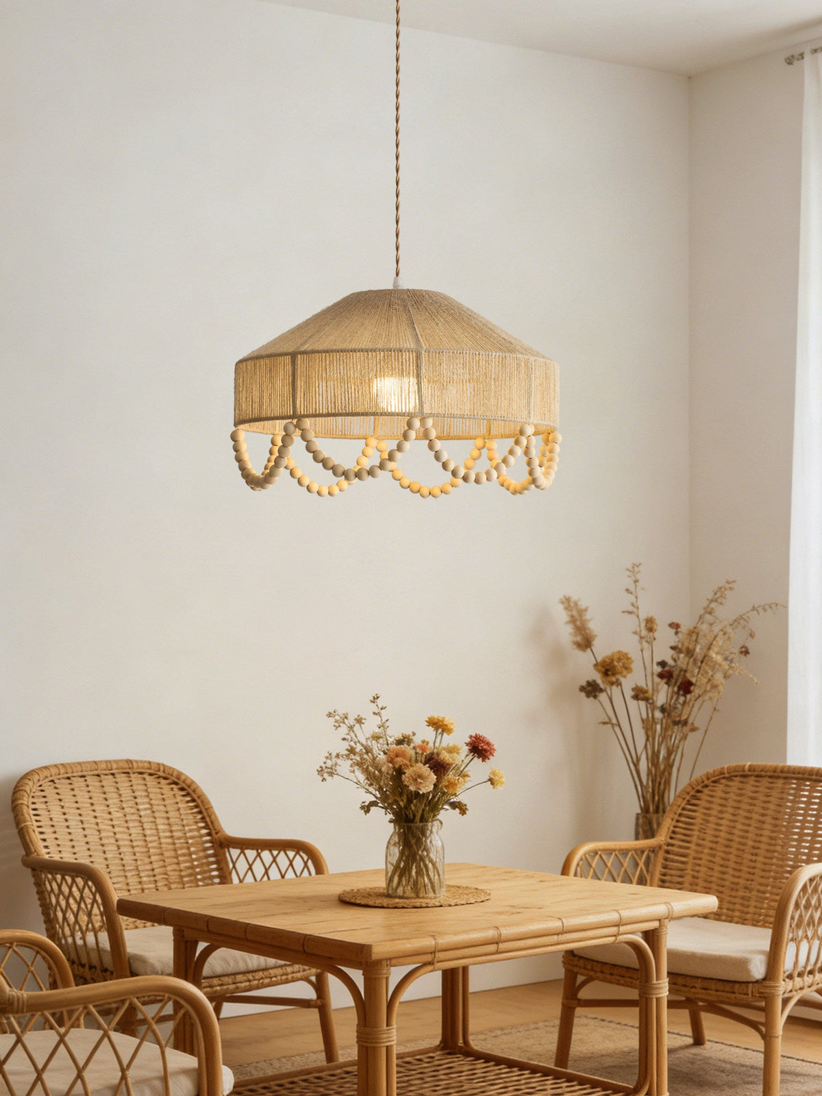 Southvale1 Hemp Rope Pendant Lamp
