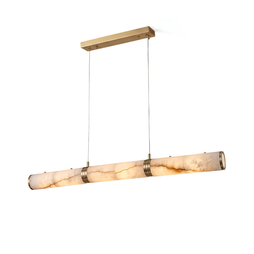 Garonne Alabaster Linear Chandelier