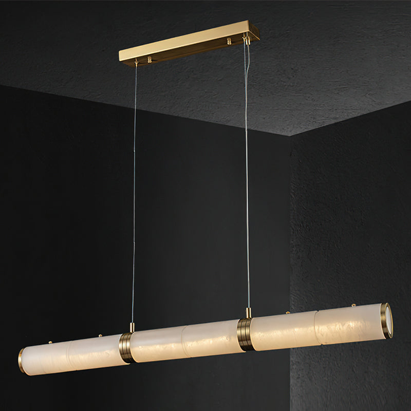 Garonne Alabaster Linear Chandelier