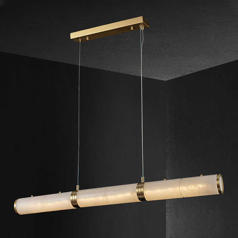 Garonne Alabaster Linear Chandelier