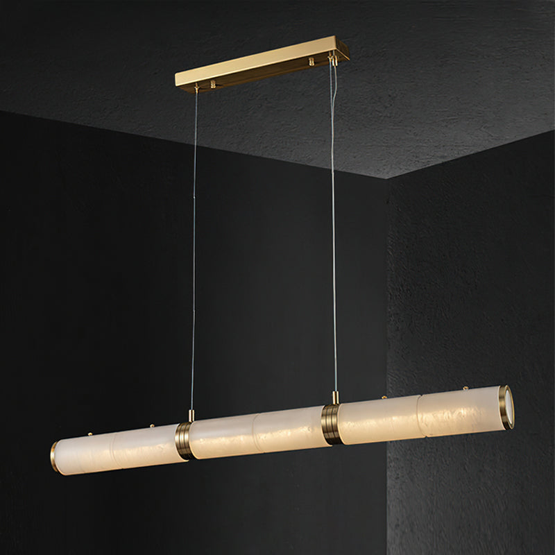 Garonne Alabaster Linear Chandelier
