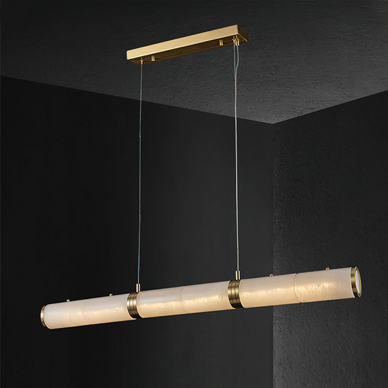 Garonne Alabaster Linear Chandelier
