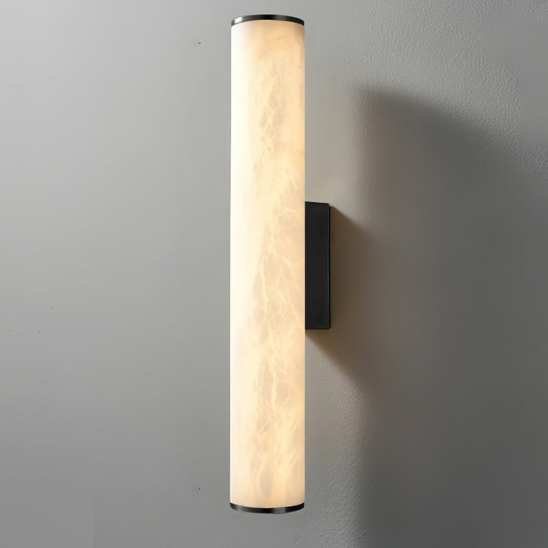 Nivalise Garonne Alabaster Wall Sconce