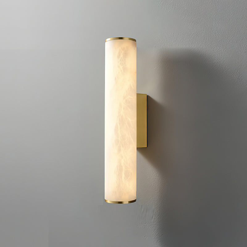 Nivalise Garonne Alabaster Wall Sconce