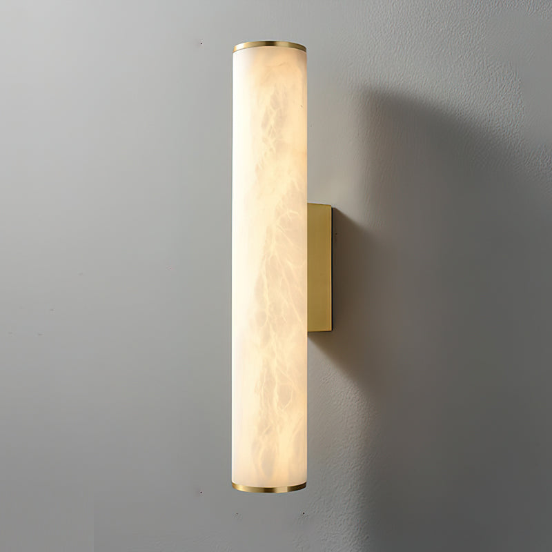 Nivalise Garonne Alabaster Wall Sconce