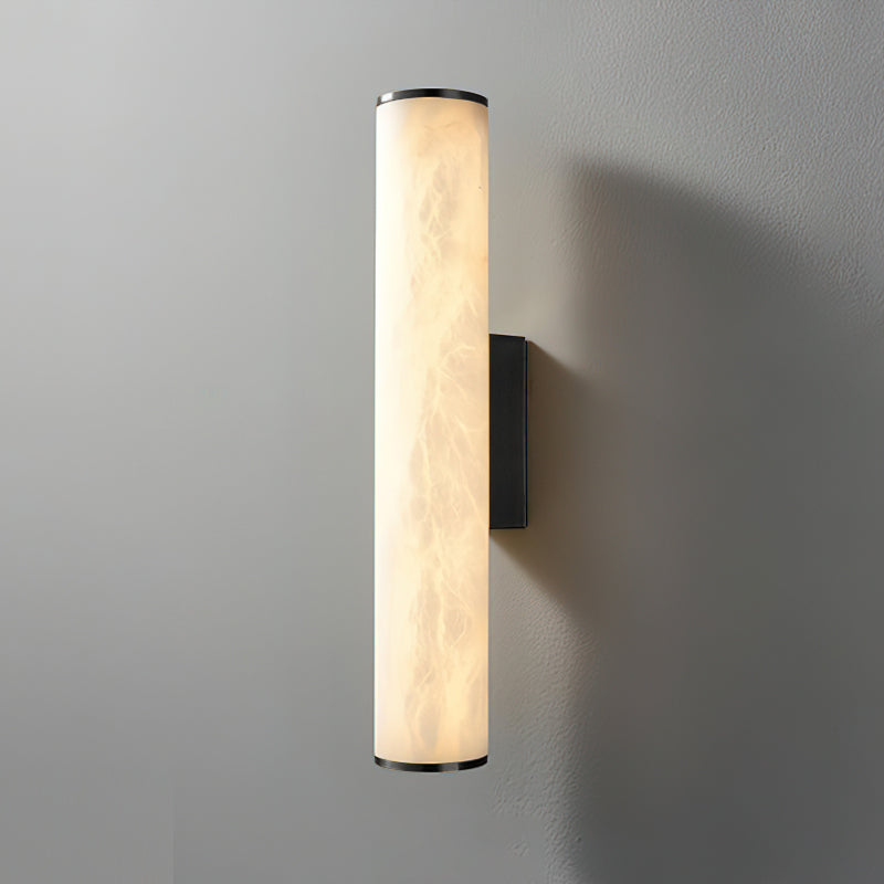 Nivalise Garonne Alabaster Wall Sconce