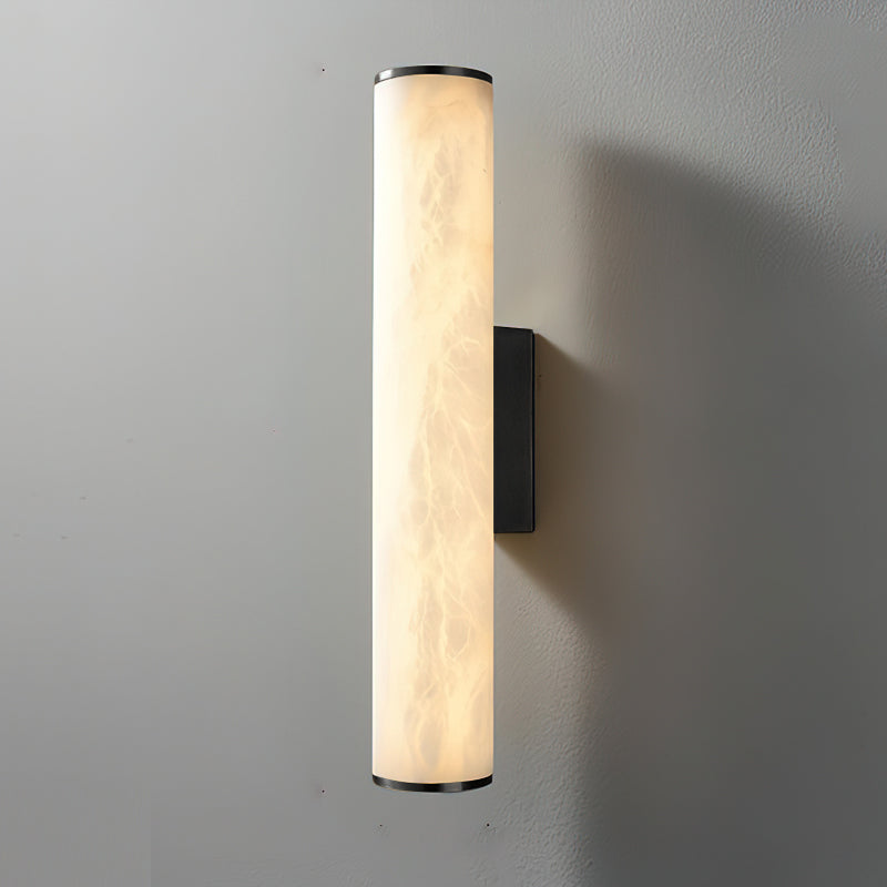 Nivalise Garonne Alabaster Wall Sconce