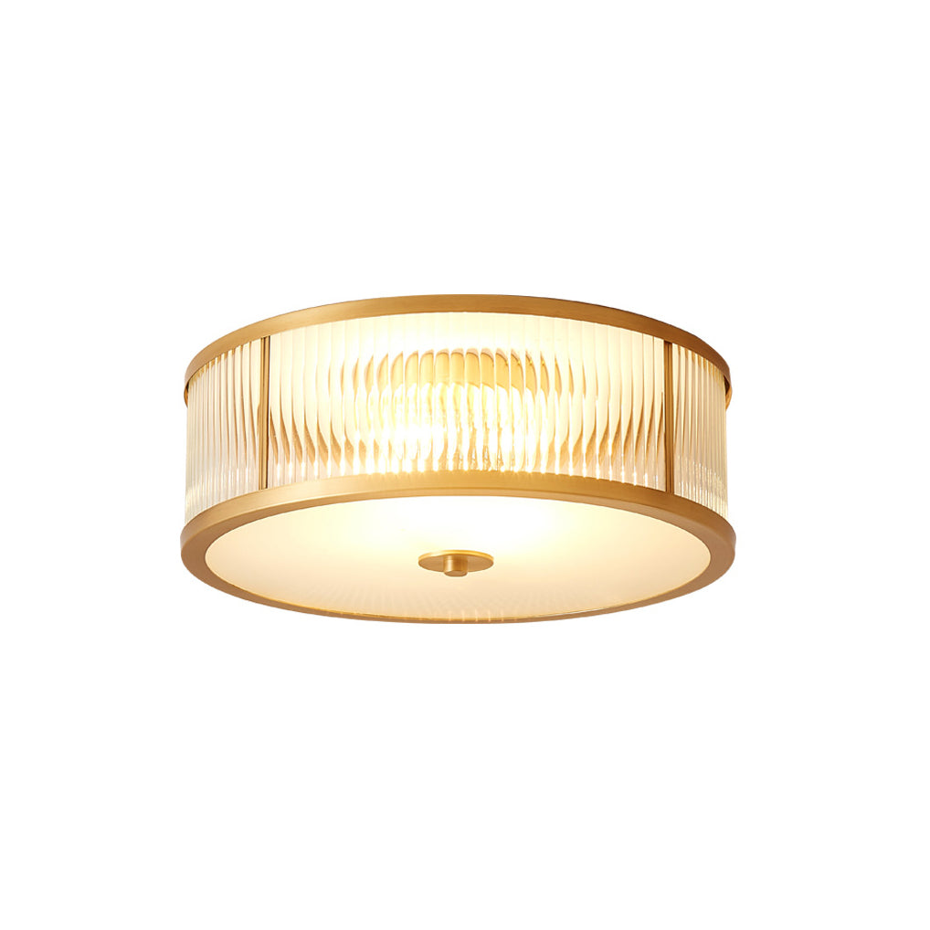 Avvynila Brass Glass CeIling Lamp