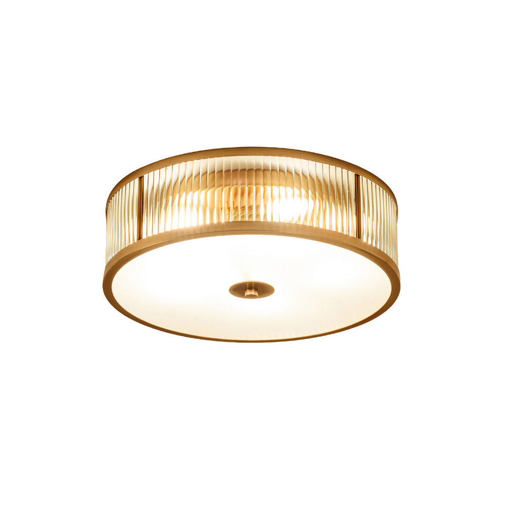 Avvynila Brass Glass CeIling Lamp