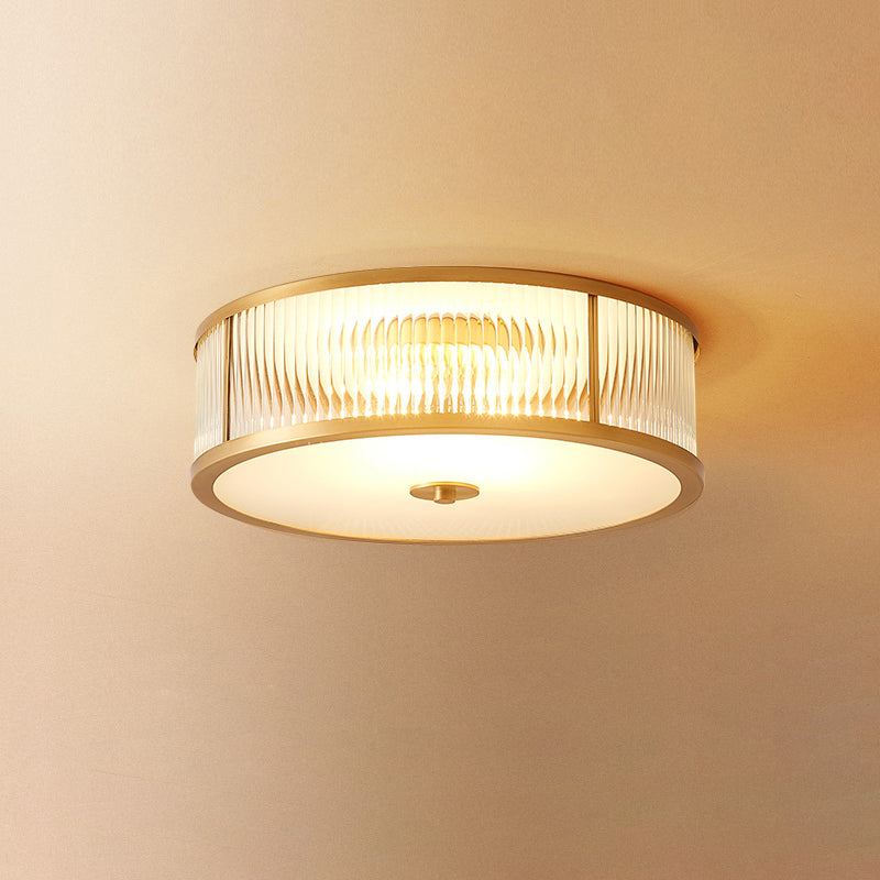 Avvynila Brass Glass CeIling Lamp