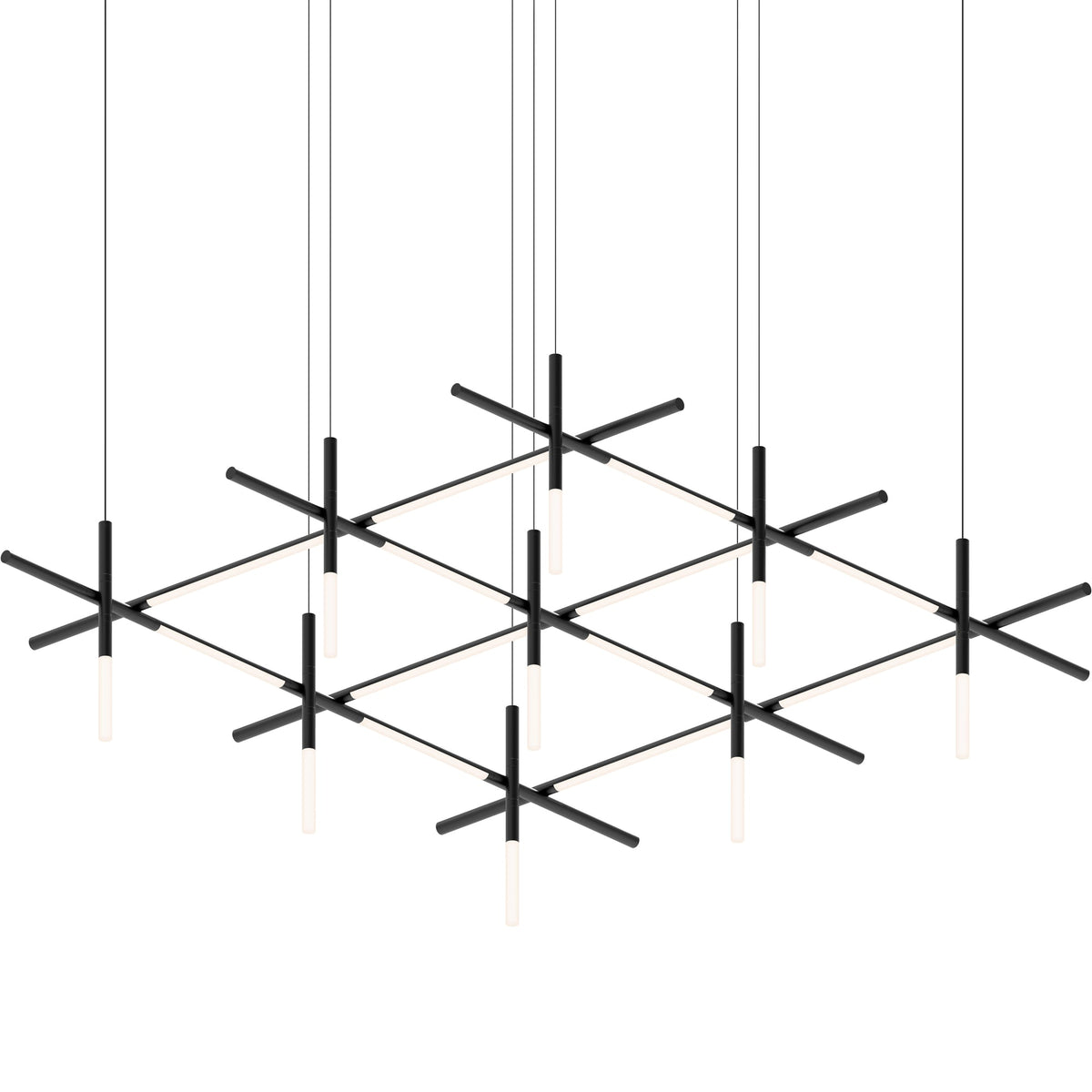 Geometric Linear Pendant Lamp