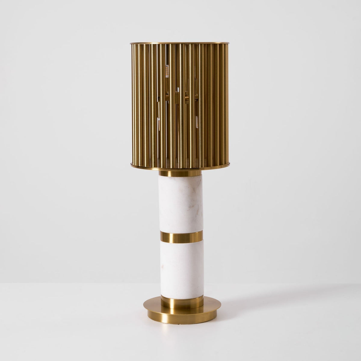 Elios Gilded Cage Table Lamp