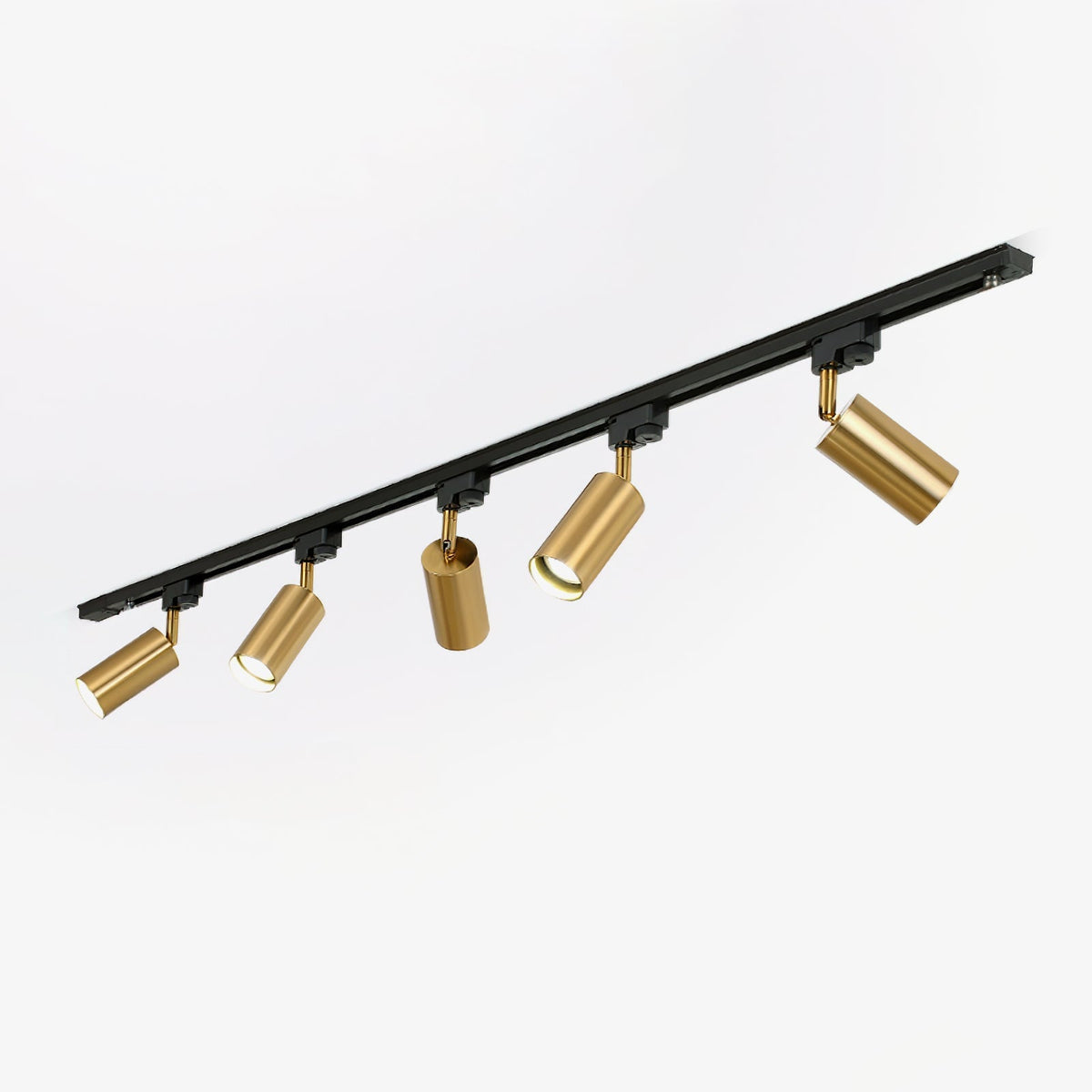 Bera Track Light Gilded Cylindrical for Living Room