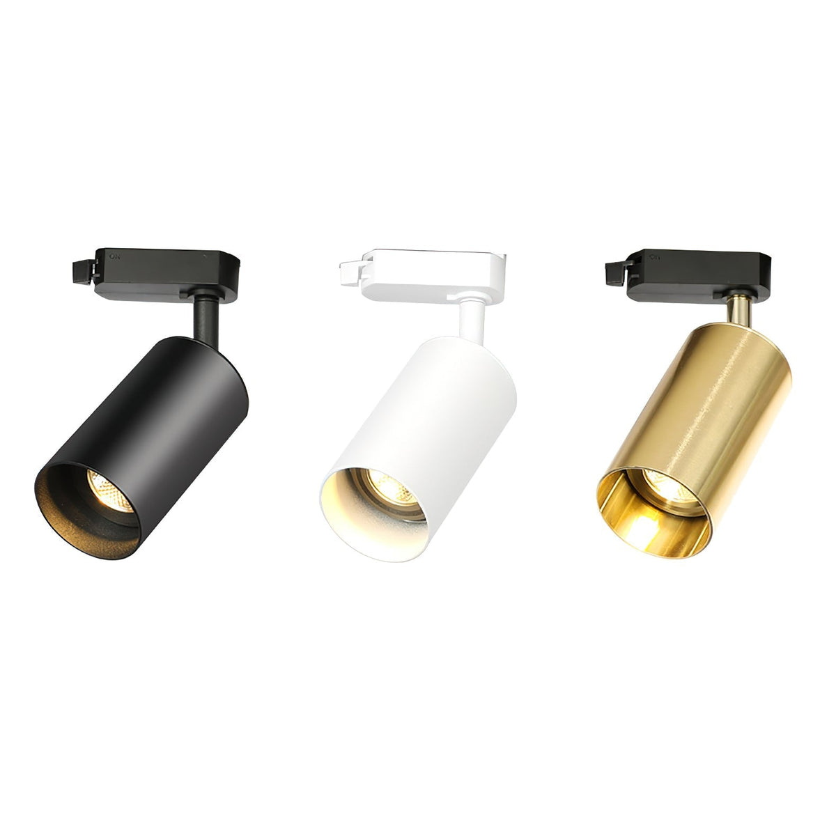 Bera Track Light Gilded Cylindrical for Living Room