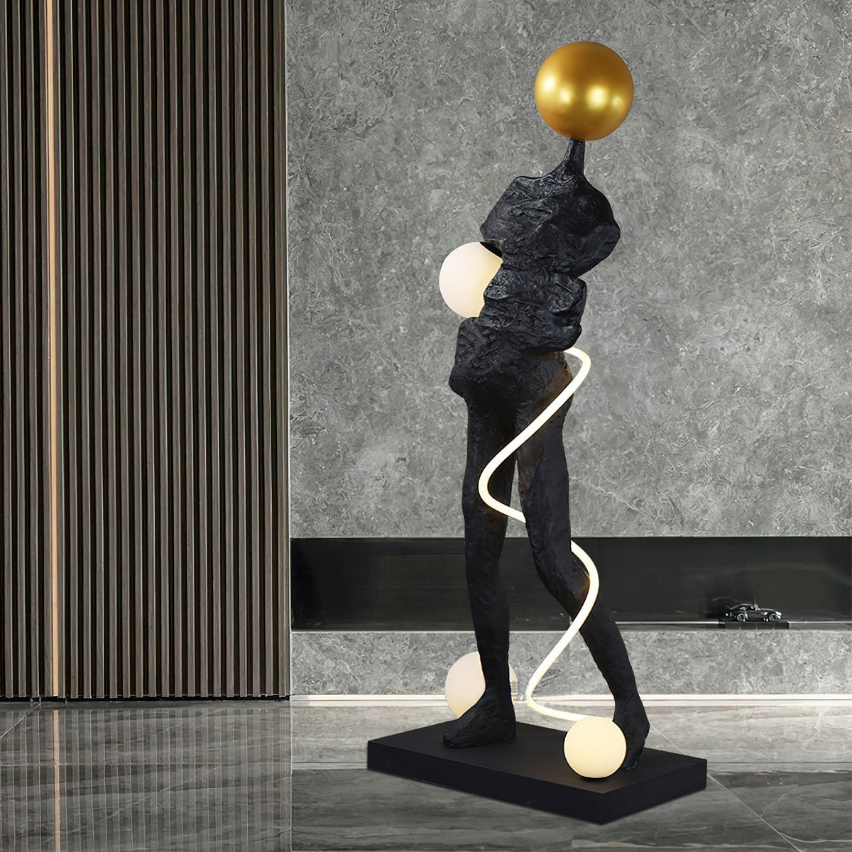 Pulse Sculpture Floor Lamp