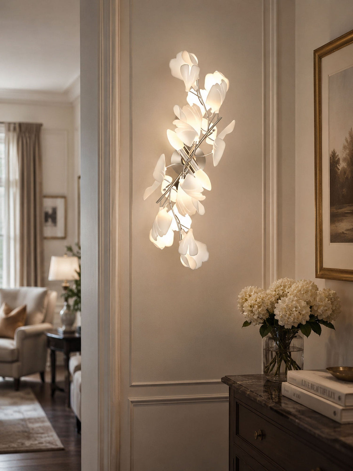 Ardenstone Gingko Flowers Indoor Wall Light
