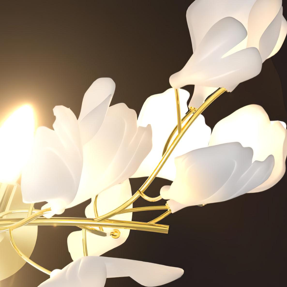 Gavriel Gingko Flowers Ceramics Wall Lamp