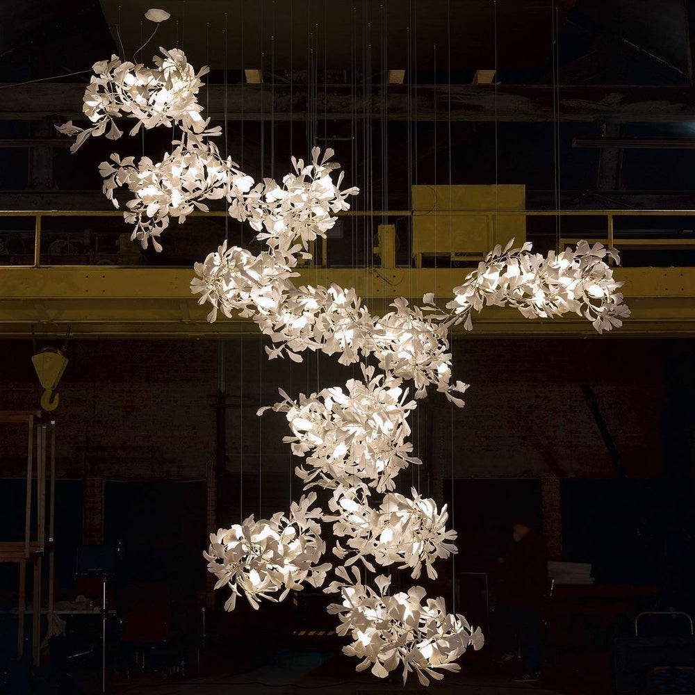 Eurzoris Gingko Leaf Chandelier