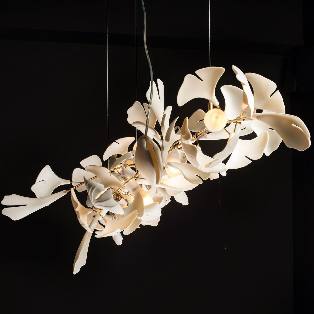 Gingko Chandelier A Style Leaf Branch Shape Modern Dining Room
