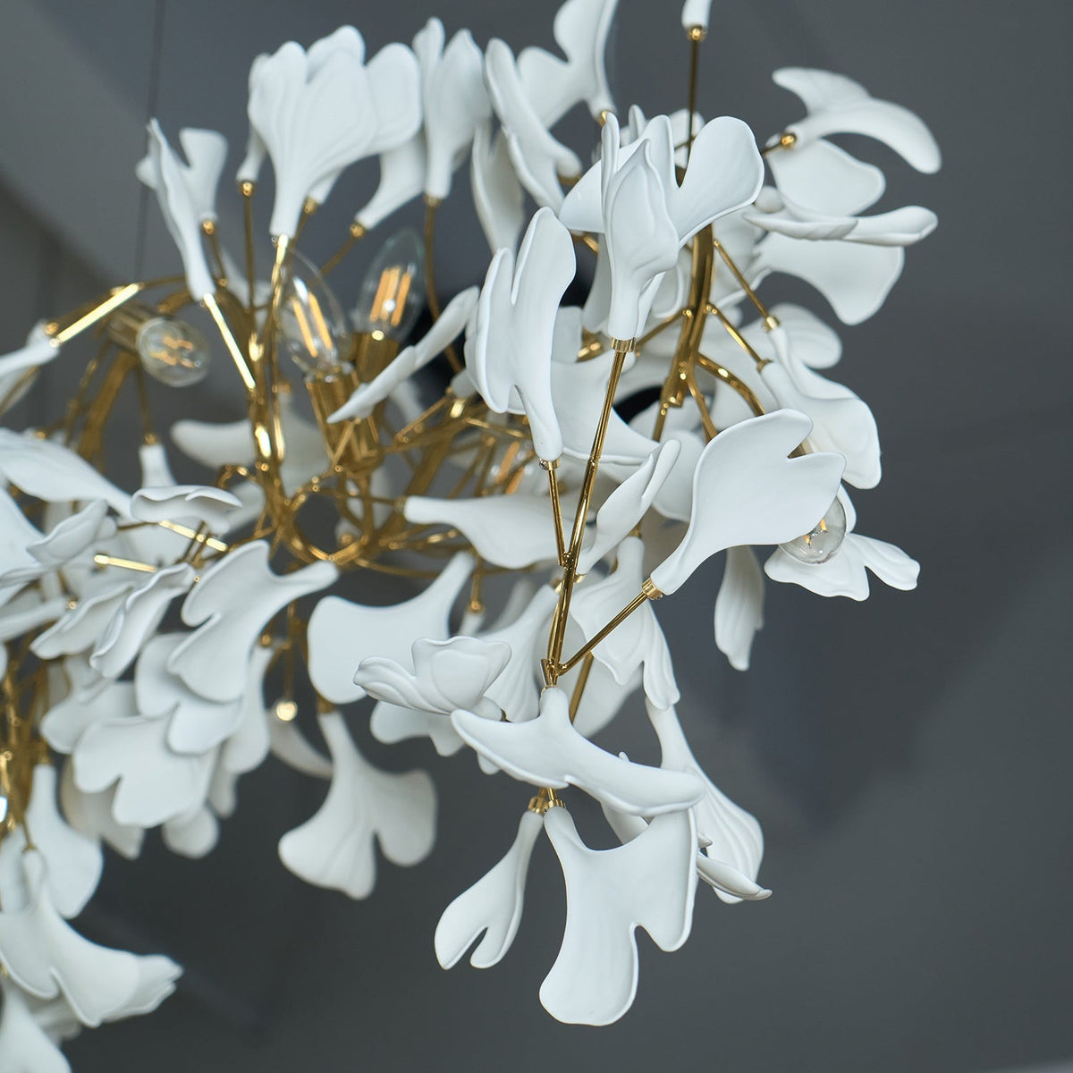 Ginkgo Cluster Chandelier