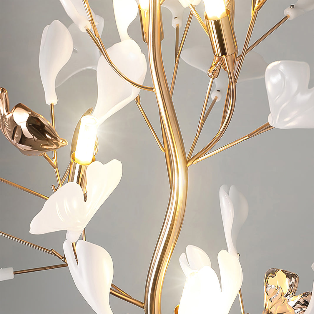 Mevisen Floor Lamp Gingko Ceramics