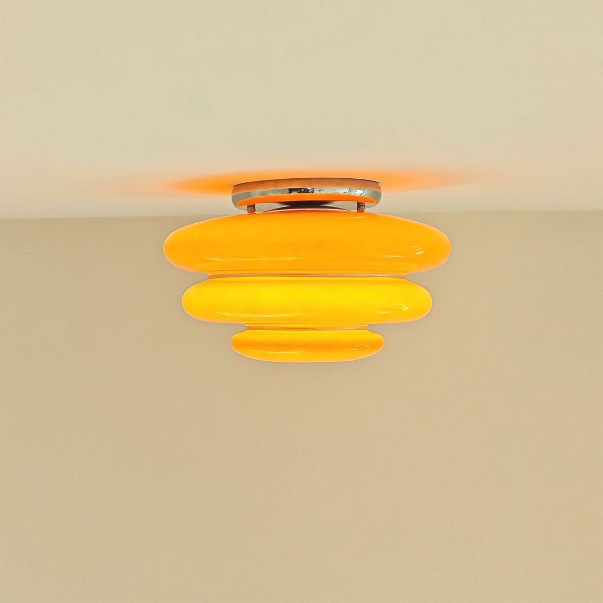 Miroel Orange Ceiling Light